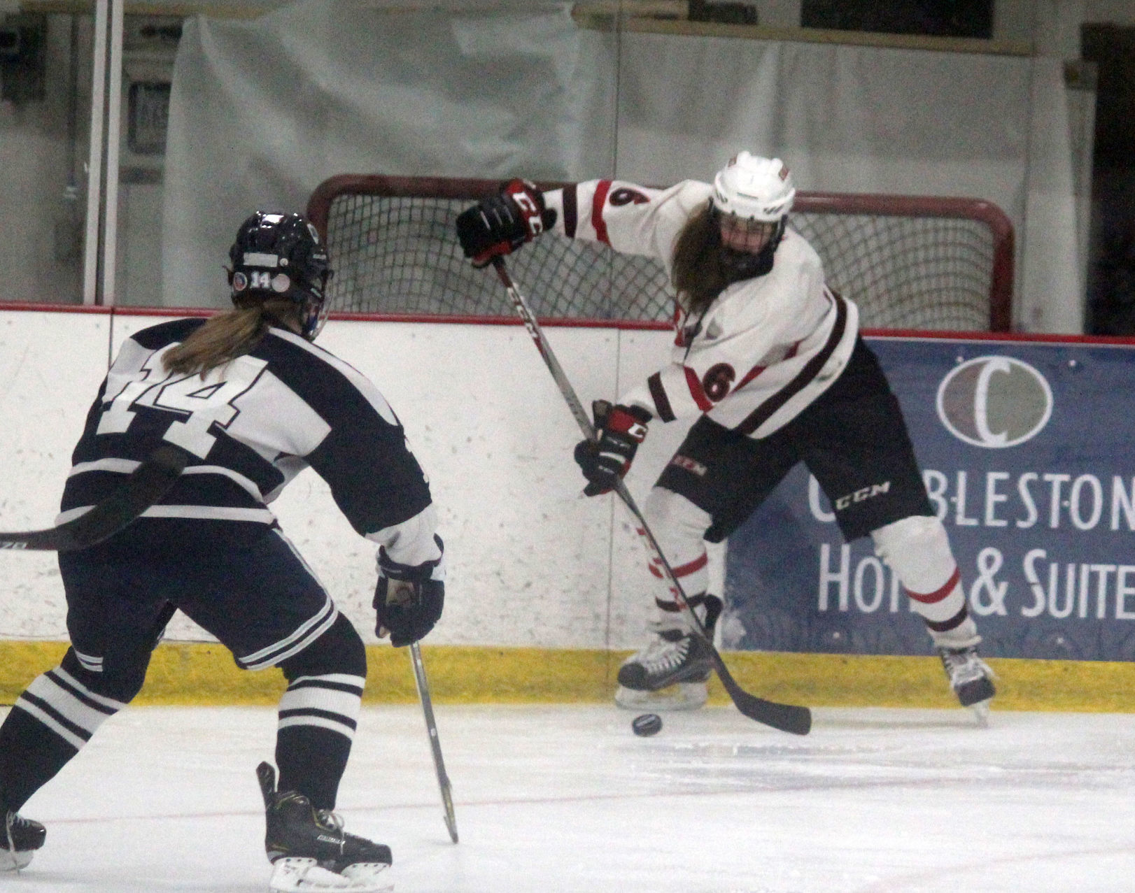 Hudson at Chi-Hi/Menomonie girls hockey 1-10-19